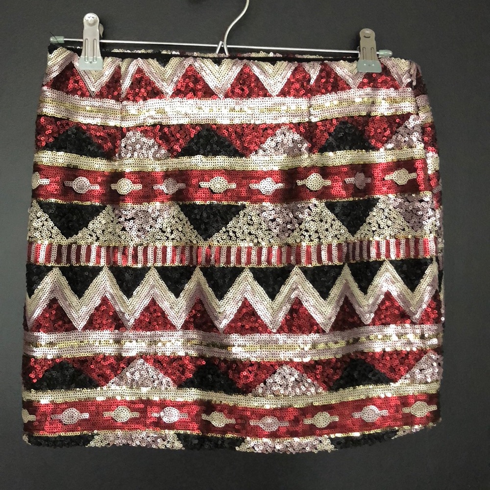 Forever 21 sparkly mini skirt